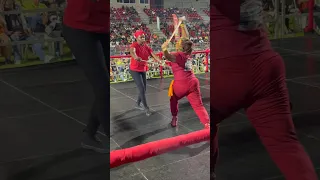 Women stick fighting in Trinidad Carnival 2024 #fight