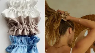 XXL DIY RUFFLE SCRUNCHIE