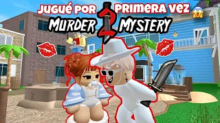 ME BESO 💋 CON BETBUE EN MURDER MYSTERY 😱🔥  Roblox