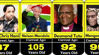 🇿🇦 Anti-Apartheid Activists || How old will they be if they were Still Alive? #FreedomDay