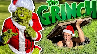 Used Secret Bunker To Hide From The Grinch! (Hide N Seek)