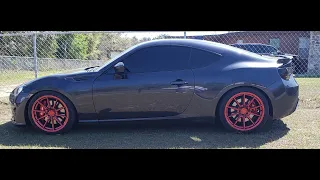 Faction Fab FR spec coilovers install BRZ from FT86SPEEDFACTORY.com