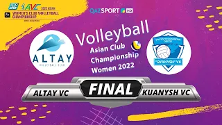 Volleyball. Asian club championship. Final Мatch. «Altay VC» - «Kuanysh VC» - 2:3.