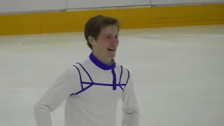 Александр Самарин.  КП Контрольные прокаты 2020-2021 Alexander Samarin  SP Open Skates