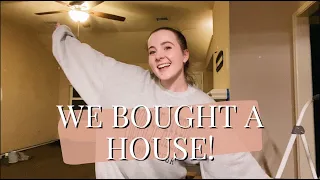 EMPTY HOUSE TOUR // we bought our first home!