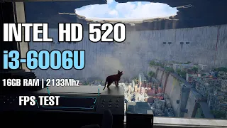 Stray on i3 6006U ,16gb ram ,INTEL HD 520 ,Fps Test.