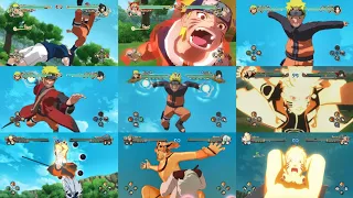 All Grabs/Throws In Naruto Storm Series(Grab/Throw Evolution)