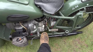 K750 Ural Dnepr running