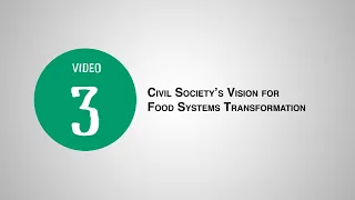 Civil Society`s vision for food systems transformation