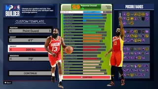 NBA 2K24  BEST JAMES HARDEN BUILD - THIS 6,7 PG CAN DO EVERYTHING