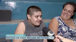 Lençóis Paulista recebe rodada da Copa Record de Futsal