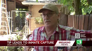 Rocklin man helps lead to murder suspect Eric Abril's capture