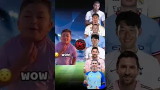 Beatbox Challenger Kid 🆚 Football Legends 👿👑 (Ronaldo, Messi, Mbappe, Haaland, Son) 🥵 (🗣️🆚🐐) 🤯🔥