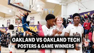 Oakand vs Oakland Tech | Another Year Another Movie!!! | Ardarius Grayson Hits Game Winner!