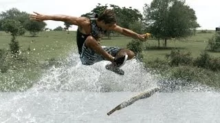 Skateboarding on Water with Sea-doo! 4K Wakeskating! | DEVINSUPERTRAMP