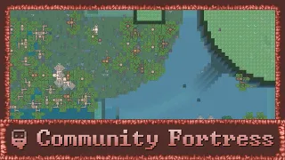 Dwarf Fortress - Keybreaches | Community Forts (Epic Glass Waterfall Entrance)