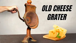 I Restored This Cheese Grater and Making Cheese Puffs for You !