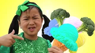 Jannie and Friends Pretend Play with Funny Magic Food Prank For Kids Video