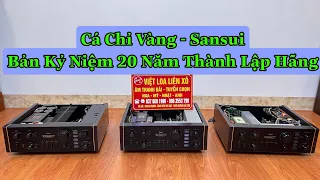 Amply Sansui 👉 607 - 707 - 907x Decade ( Hoa Hậu ) Bản Kỷ Niệm 20 Năm Thành Lập Hãng ☎️📞 037661990