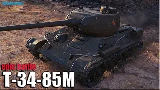 Красный РАК нагибает РАНДОМ ✅ World of Tanks T-34-85M