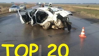 TOP 20 Crashes  13 01 2017  Car Crash Compilation