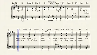 Psalm 104 (LEONI) by Hebrew Melody; adapted by Meyer Lynn