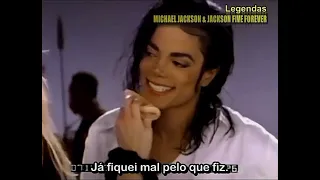 Michael Jackson - Filmagem do Making of "Black Or White" (Legendado)