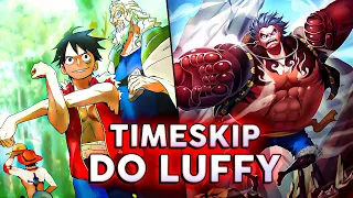 COMO FOI O TIMESKIP DO LUFFY? (Treinamento de 2 anos do Luffy) | One Piece