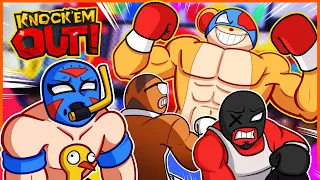 KNOCKING ALL MY FRIENDS OUT!!! [KNOCK'EM OUT]  w/CARTOONZ. DELIRIOUS, KYLE