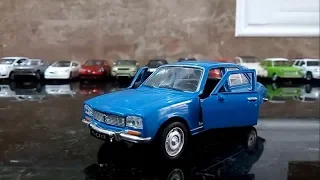 welly toy car review peugeot 504