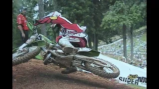 2003 MX 125cc Budds Creek Race James Stewart Dead Last to First