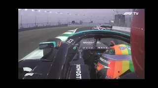 FP3: Bono Warning Lewis Hamilton about Nikita Mazepin - 2021 Saudi Arabia GP