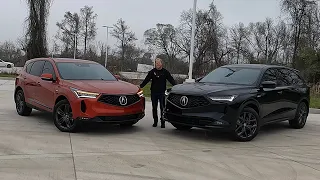 2023 Acura MDX VS 2023 Acura RDX - An In-Depth Comparision