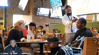 BOSSNI REACTS TO GETTING A HAIRCUT DURING A TINDER DATE PRANK