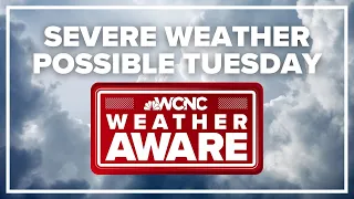 Severe weather possible in Charlotte, NC: #WakeUpCLT To Go