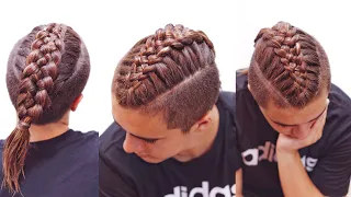 BOYS BRAIDS -  New FIVE (5) Strand Braid Tutorial | Trencita Johnson