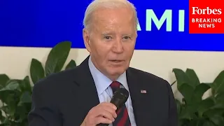 'I Better Not Start The Questions, I'll Get In Trouble': Biden Jokes About The Press During Event