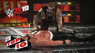 Hellacious Hell in a Cell Moments: WWE 2K19 Top 10