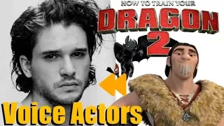 "How to Train your Dragon 2" Voice Actors and Characters