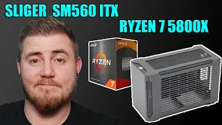 AMD Ryzen 7 5800X ITX Build | Sliger SM560