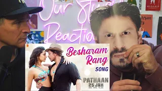 Besharam Rang Song | Pathaan | Shah Rukh Khan, Deepika Padukone | REACTION!!!