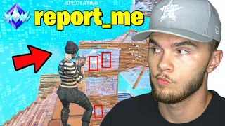 So I Spectated A REAL Fortnite Hacker...