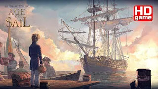 Ultimate Admiral: Age of Sail ч.1 кампания "Правь морями" (прохождение без комментариев) 1440p60