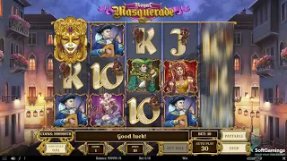 Play'n GO - Royal Masquerade - Gameplay Demo