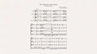 The Phantom Of The Opera String Quartet Arrangement