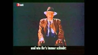 What Keeps Mankind Alive - William S. Burroughs