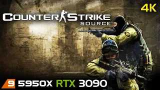 Counter strike Source | 4K | RTX 3090 | 5950X | Unlocked FPS