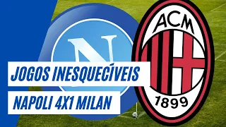 Jogos Inesquecíveis: Napoli 4x1 Milan (1988)