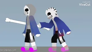 insanity sans vs dusttale sans