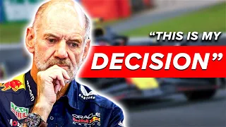 Adrian Newey REVEALS SHOCKING DECISION about his F1 future